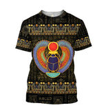 3D Printed Plus Size Ancient Egyptian Goddess T Shirt