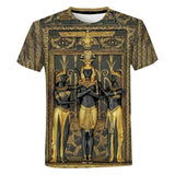 Ancient Egyptian Art 3D Print T Shirt