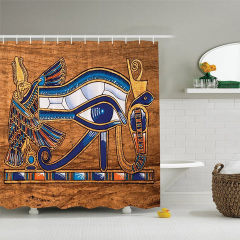 Eye of Horus Shower Curtain