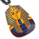 New Brand Hip Hop Tutankhamun Gold Egypt Pharaohs Pendant Necklace