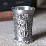 Ancient Egypt Metal Craft Whiskey Cup