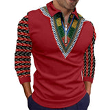 New Autumn Egyptian Style Light Long Sleeve Casual Zipper Shirts