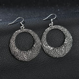 Hand Carved  Classic Round  Bangladeshi Earring