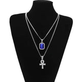 Egyptian Ankh Necklace Set