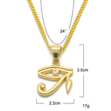 Eye of Horus pendant necklace