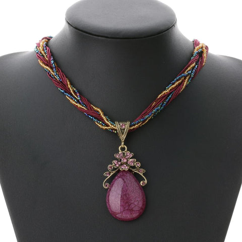 Ethnic Jewelry Colorful Women Beads