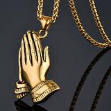 Prayer Hands Necklace