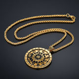 Egyptian Style Constellation Pendant Necklace