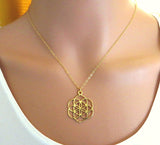 Seed of life necklace pendant